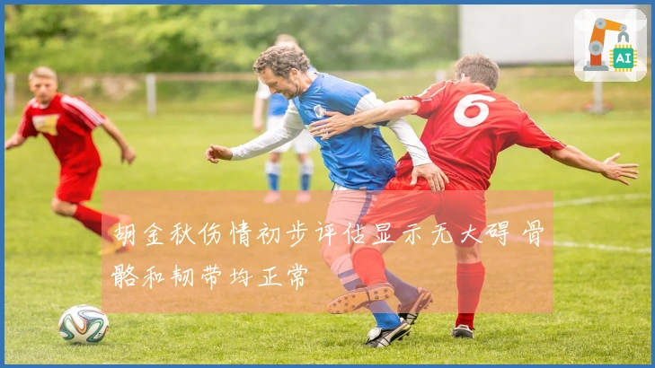 胡金秋伤情初步评估显示无大碍 骨骼和韧带均正常
